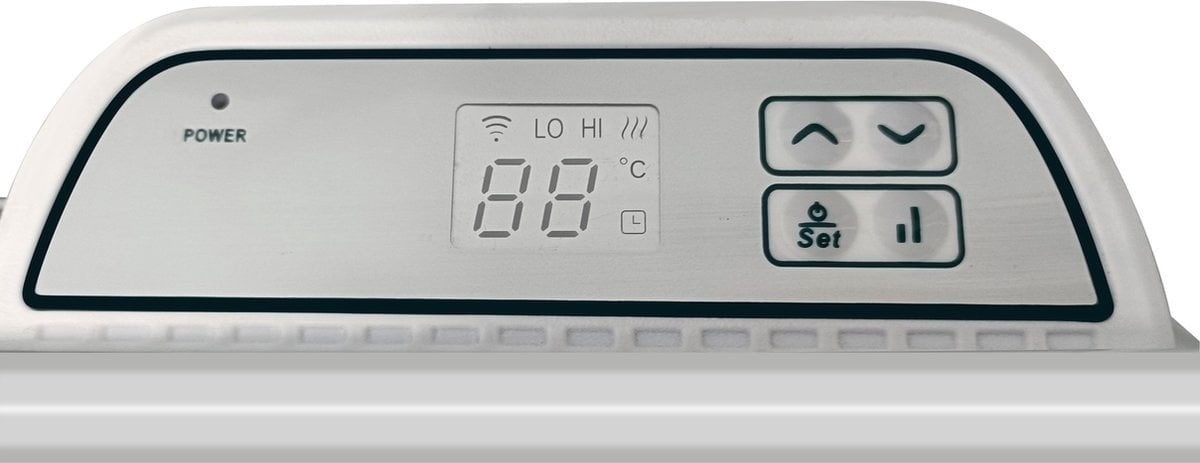 Chauffage de qualité - Eco Slim Wifi blanc