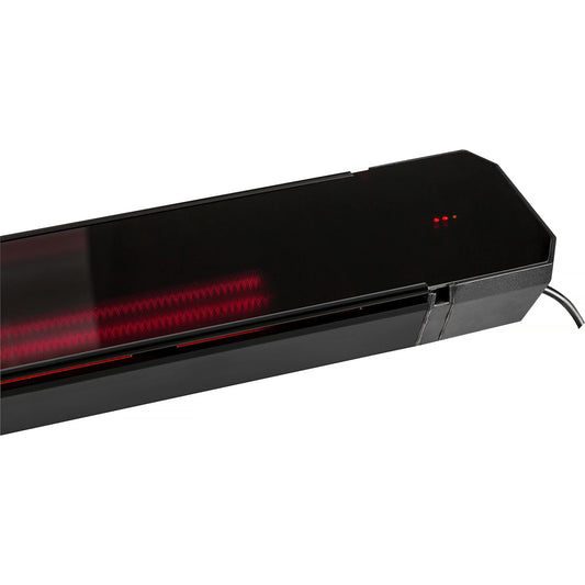 Infrarood terrasverwarmer Calore black heater instelbaar met 1600 - 3200Watt