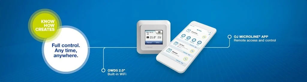 MWD5 met Wifi Thermostaat OJ microline
