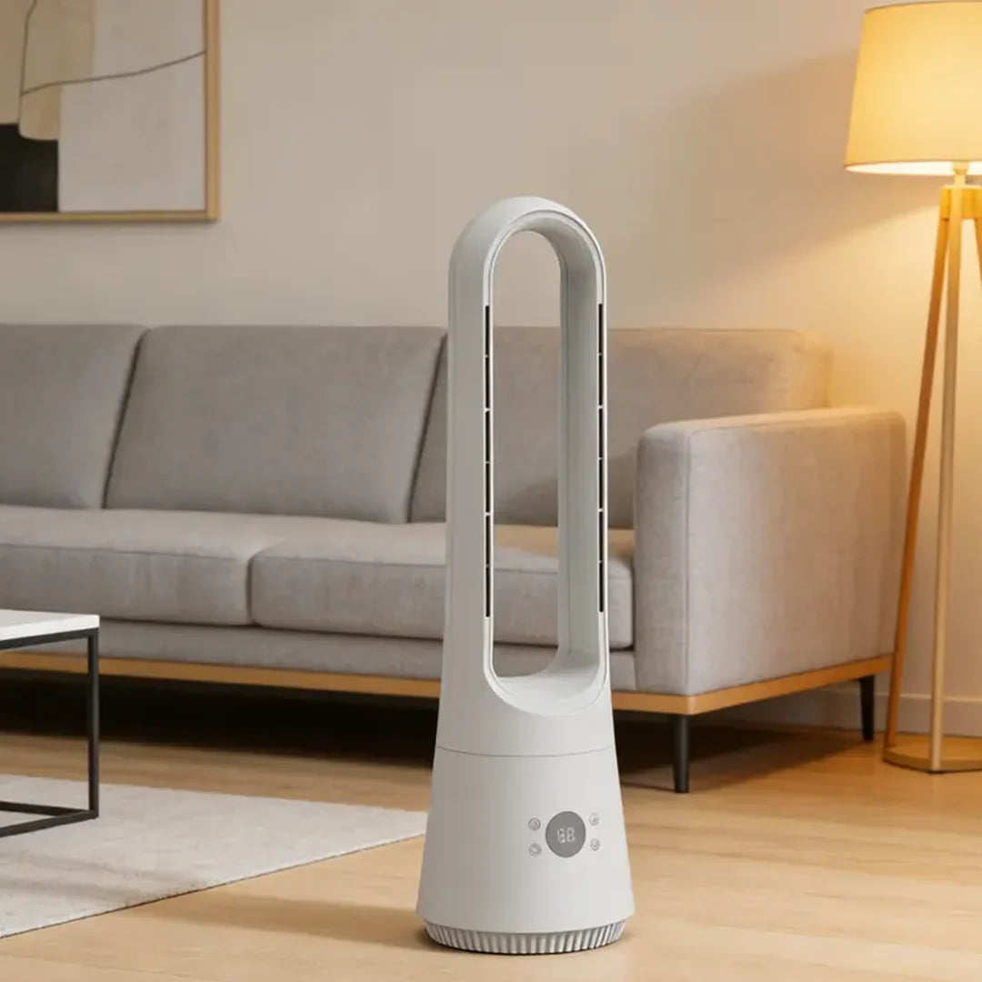 Design ventilator met afstandsbediening, timer en aromafunctie