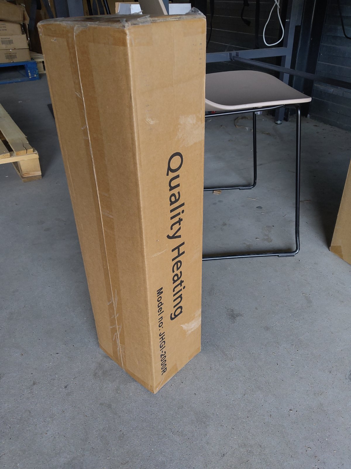 Tweedekans - QH-TH Golden heater infrarood met afstandsbediening - 2000Watt