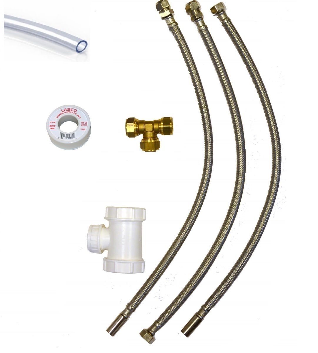 Kit de raccordement pour chauffe-eau de cuisine universel