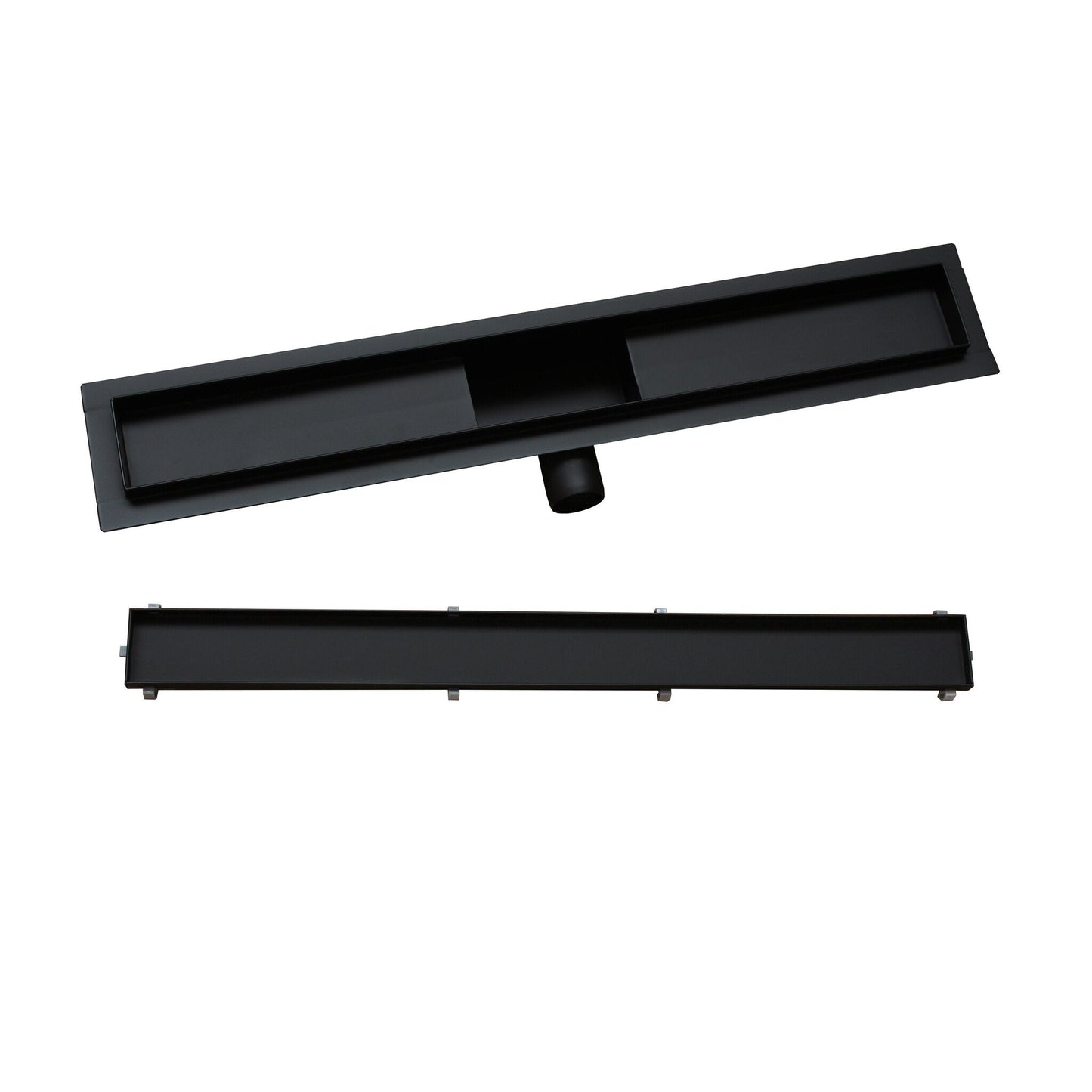 Astrisdrain caniveau de douche complet avec bride et grille fermée