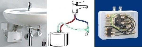 Clage M3 chauffe-eau instantané hydraulique 3,5 kW 230 Volt