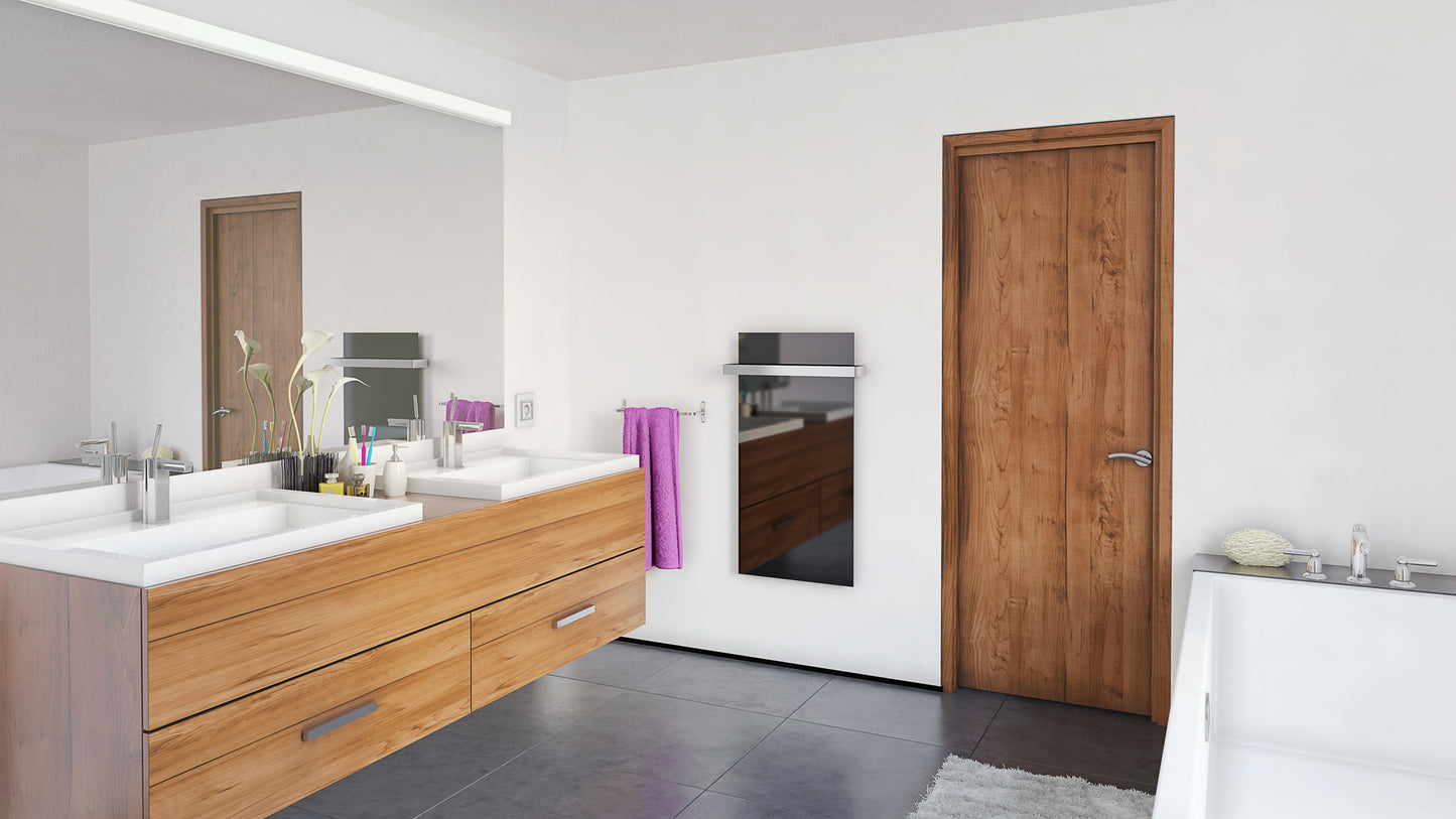 Panneaux infrarouges Ecosun GS-Series blancs ou noirs pour murs ou plafonds