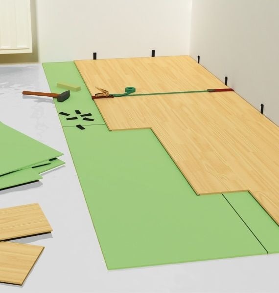Karpet verwarming isolatie 3mm XPS plaat ISO74