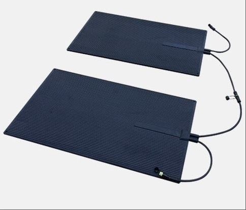 Tapis chauffant infrarouge en caoutchouc connectable - Résistant à l'eau 60 x 100 cm