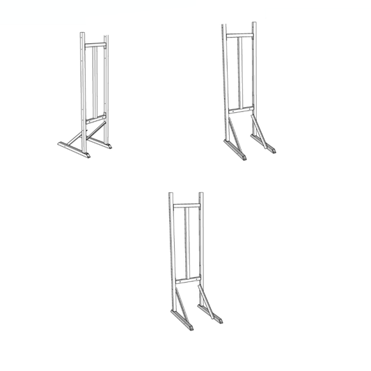 Quality Heating support de sol universel pour chaudières verticales
