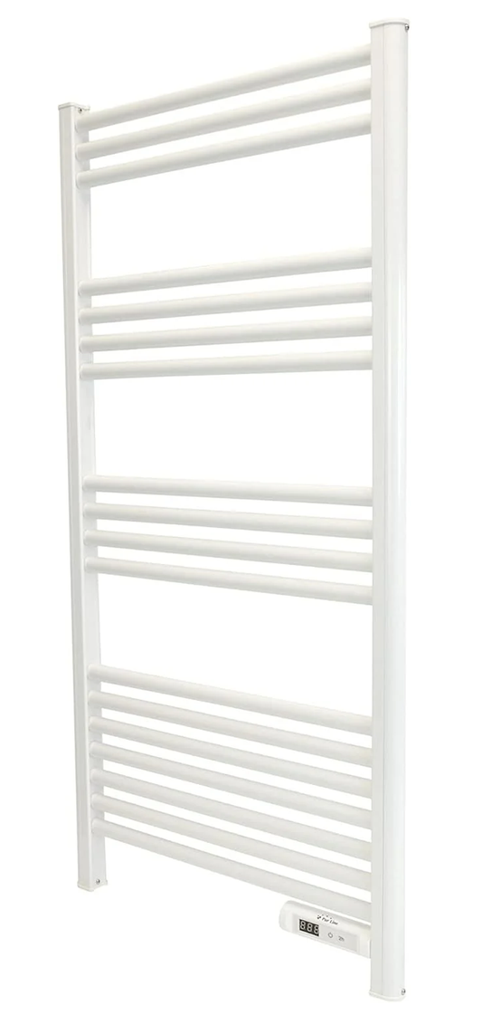 Radiateur sèche-serviettes électrique intelligent avec thermostat blanc QH-09G