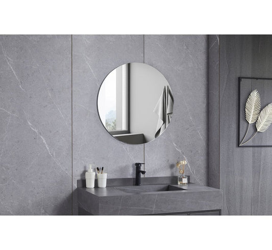 Miroir rond 80 cm sans cadre