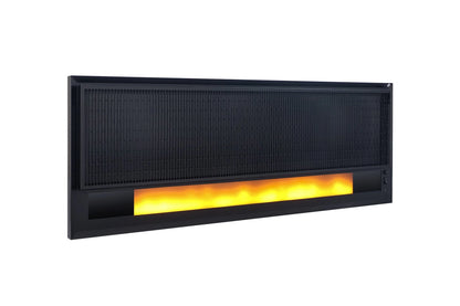 Panneau infrarouge Flamara cheminée LED 2100Watt