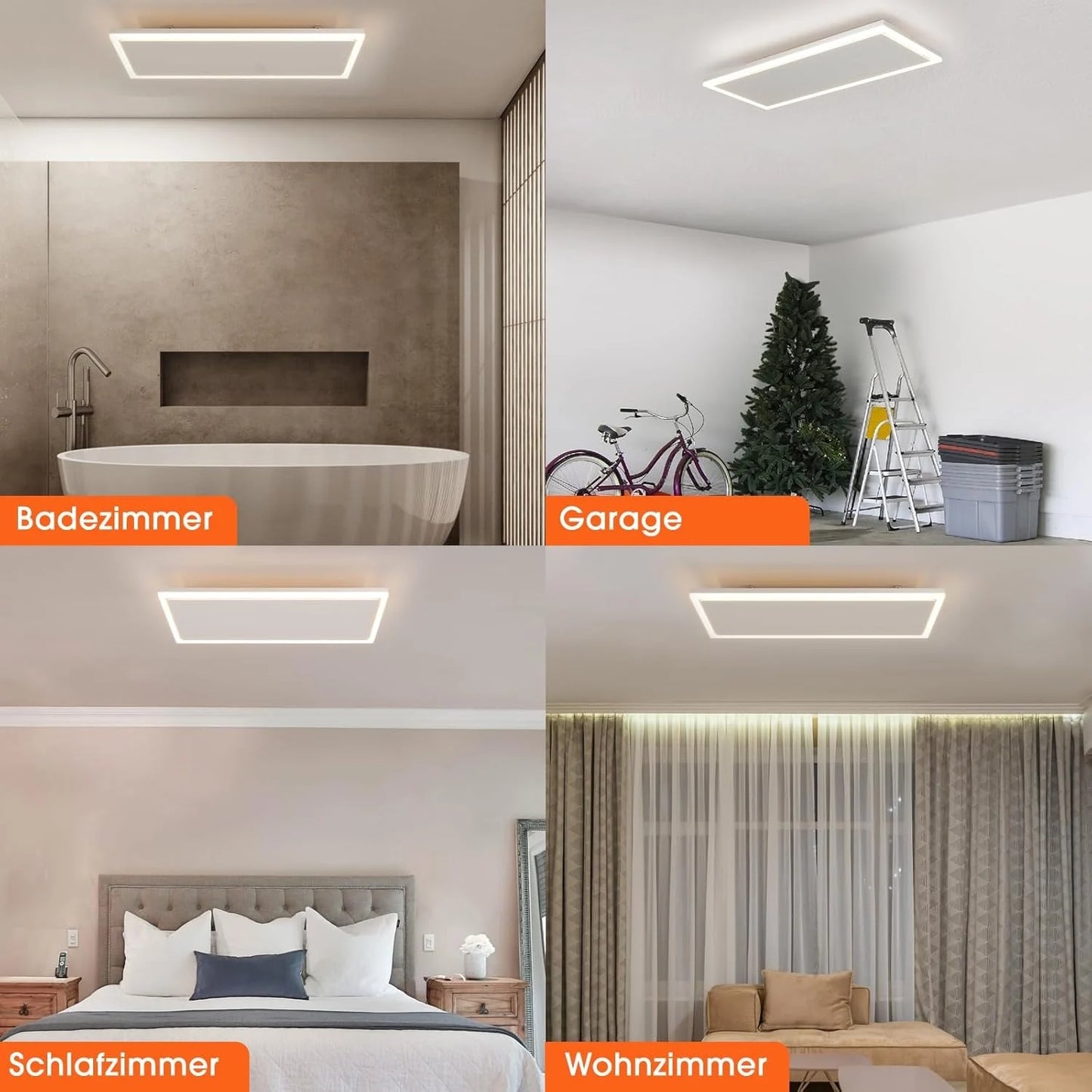 QH-ThermoAura Série WiFi panneau infrarouge 2000 Watt 156 x 33 cm