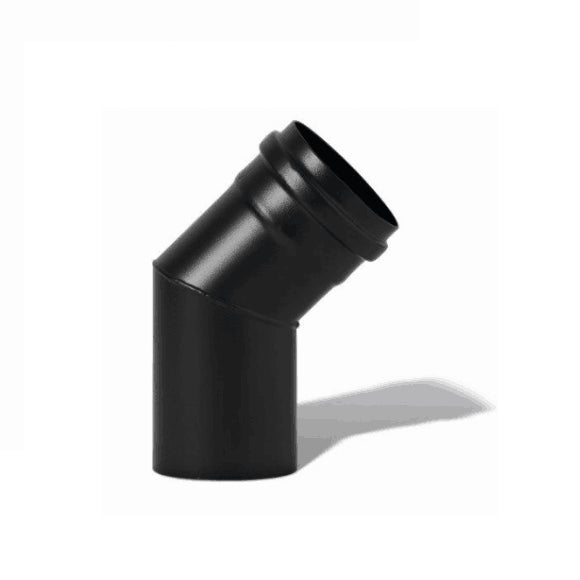 Ensemble de tuyaux de poêle à granulés - √ò 80 mm - acier au carbone - solution complète