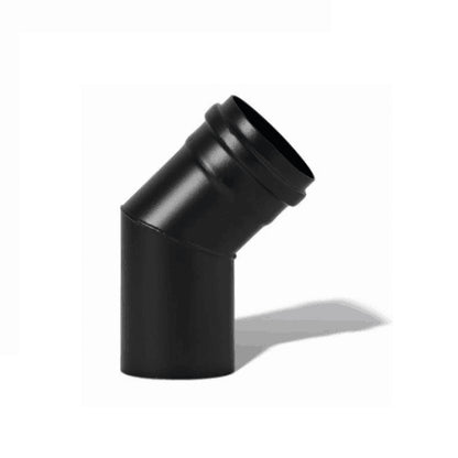 Ensemble de tuyaux de poêle à granulés - √ò 80 mm - acier au carbone - solution complète