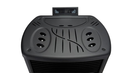 Poêle à granulés - 9,9 kW - pour 80-100 m¬≤ - 5 niveaux - minuterie - CR9 - double porte