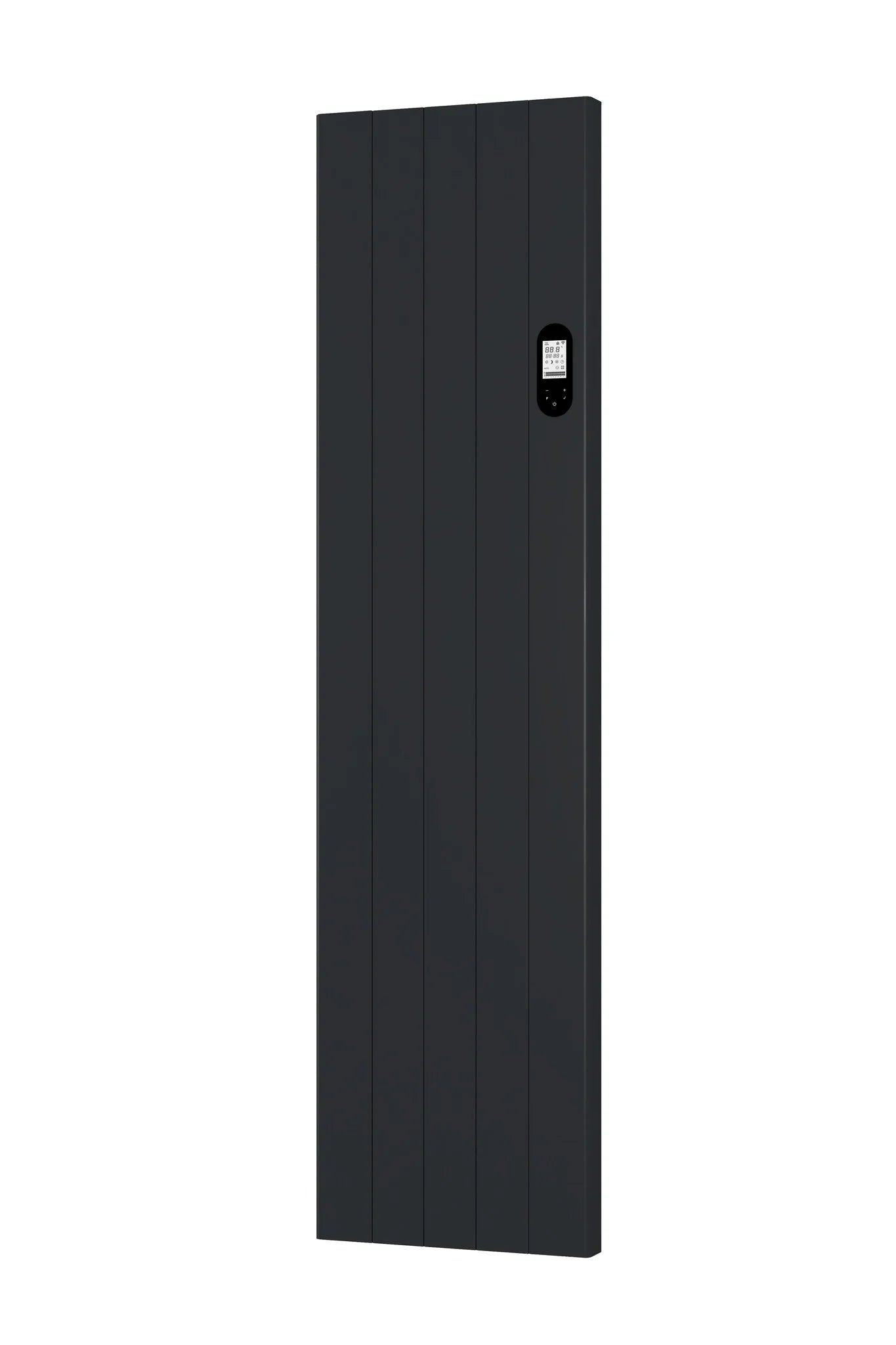 Chauffage de qualité radiateur vertical Civetta noir