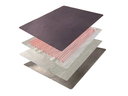 Karpetverwarming 140 x 200 met controller 350watt