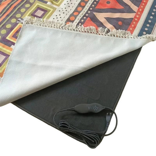 Chauffage de tapis 180 x 200 avec contrôleur et fonction minuterie