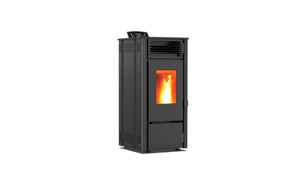 Poêle à granulés - 7.7 kW 70-80 m¬≤ - 5 niveaux - minuterie - CR12