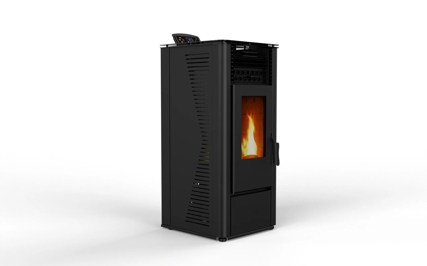 Poêle à granulés - 9,6 kW 80 - 90 m¬≤ - 5 niveaux - minuterie - CR13