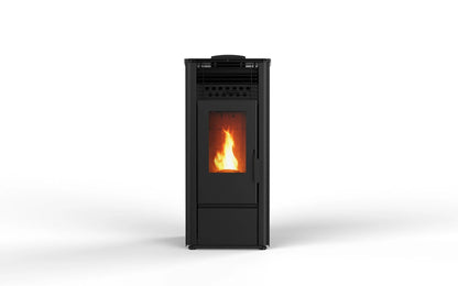 Poêle à granulés - 9,6 kW 80 - 90 m¬≤ - 5 niveaux - minuterie - CR13