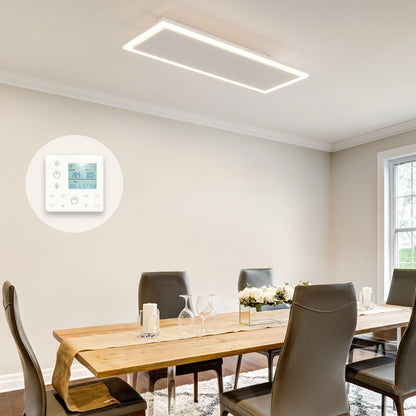 Panneau infrarouge QH-InfraGlow avec éclairage LED 107x39 cm 1300 watts