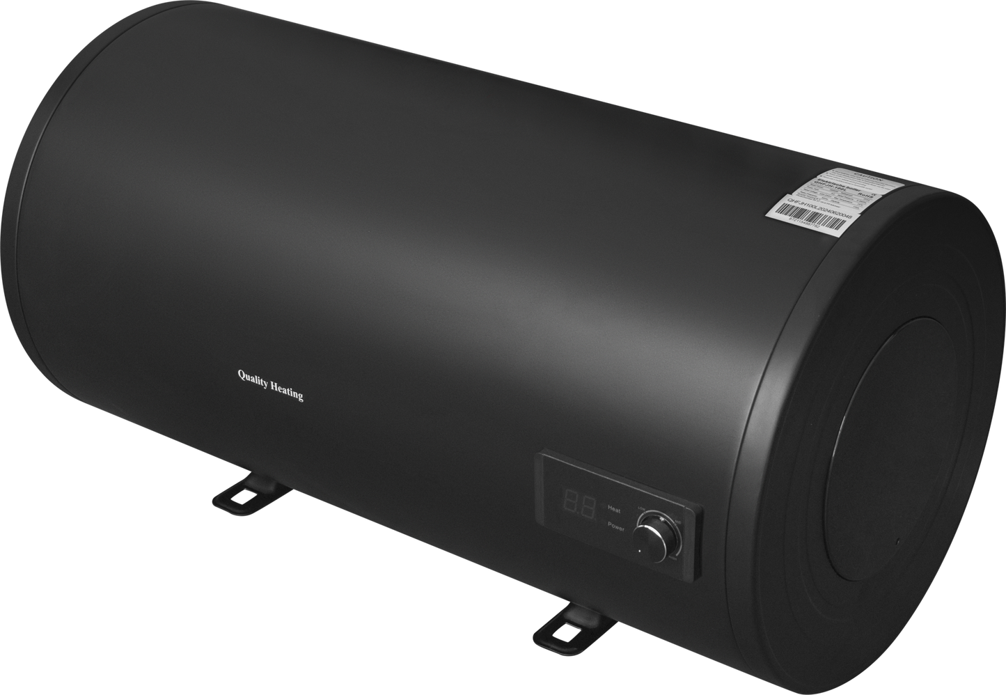 Chaudière électrique double QH de 120 litres montée au sol avec commandes numériques