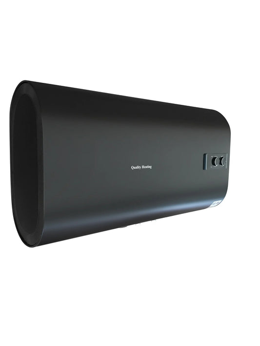 Chauffe-eau électrique horizontal dual QH de 80 litres avec commande numérique