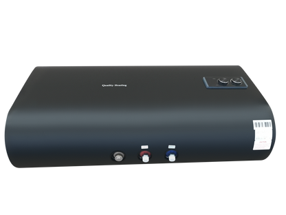 Chauffe-eau électrique horizontal dual QH de 80 litres avec commande numérique