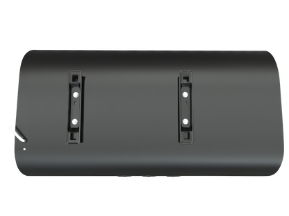 Chauffe-eau électrique horizontal dual QH de 80 litres avec commande numérique