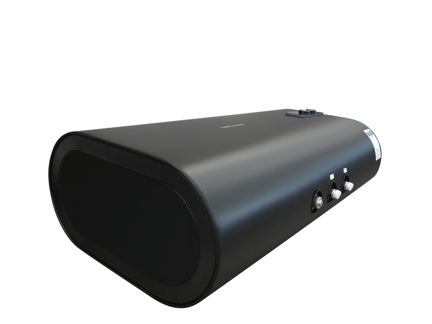 Chauffe-eau électrique horizontal dual QH de 80 litres avec commande numérique