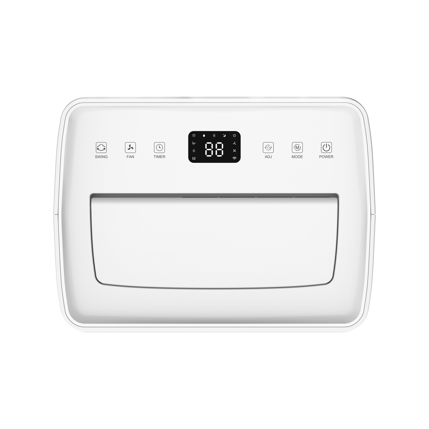 Slimme luchtontvochtiger compact 20 Liter Wifi met carbon filter