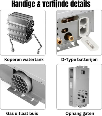 Propaan geiser - LPG geiser