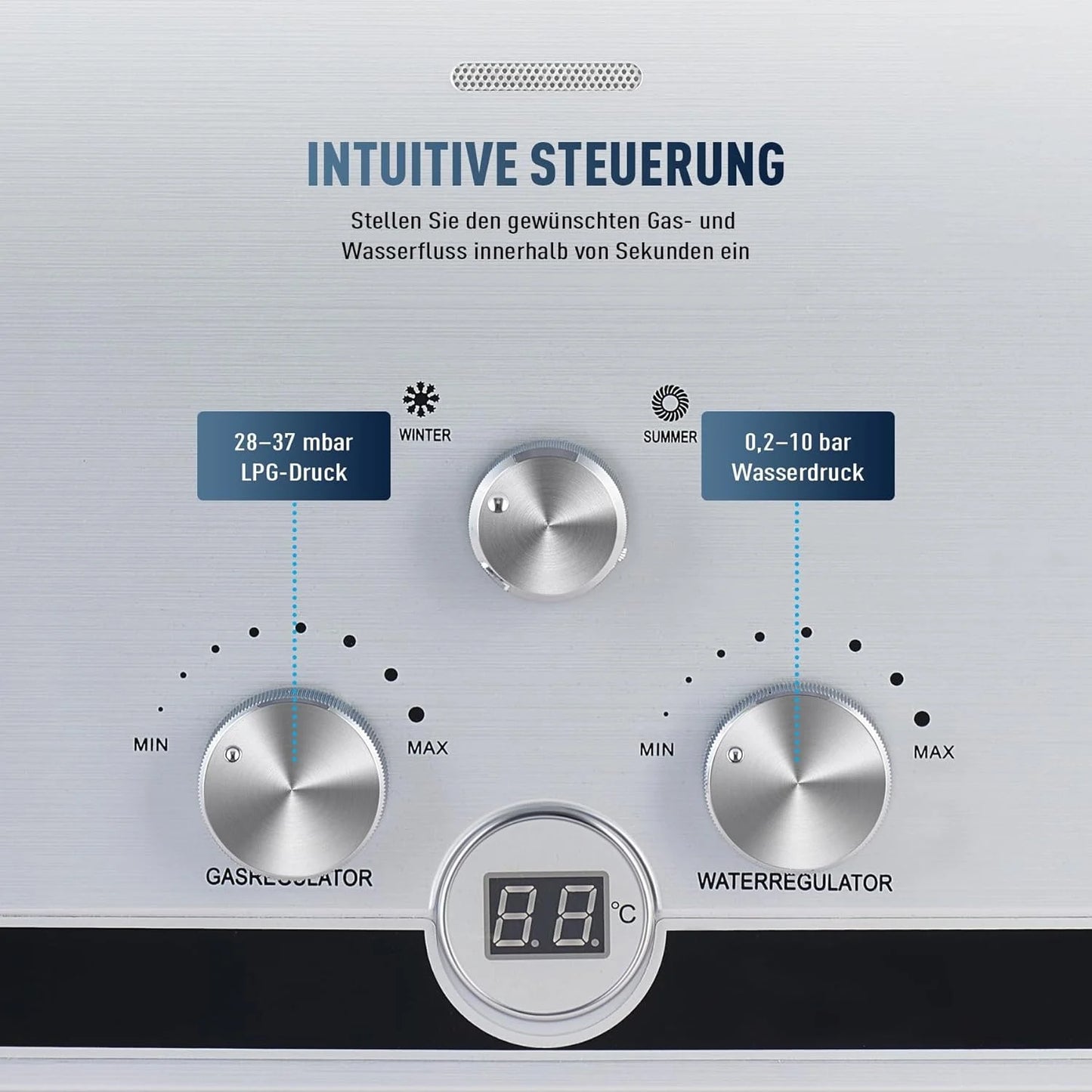 Geyser propane - Geyser GPL 6 litres/minute Chaudière