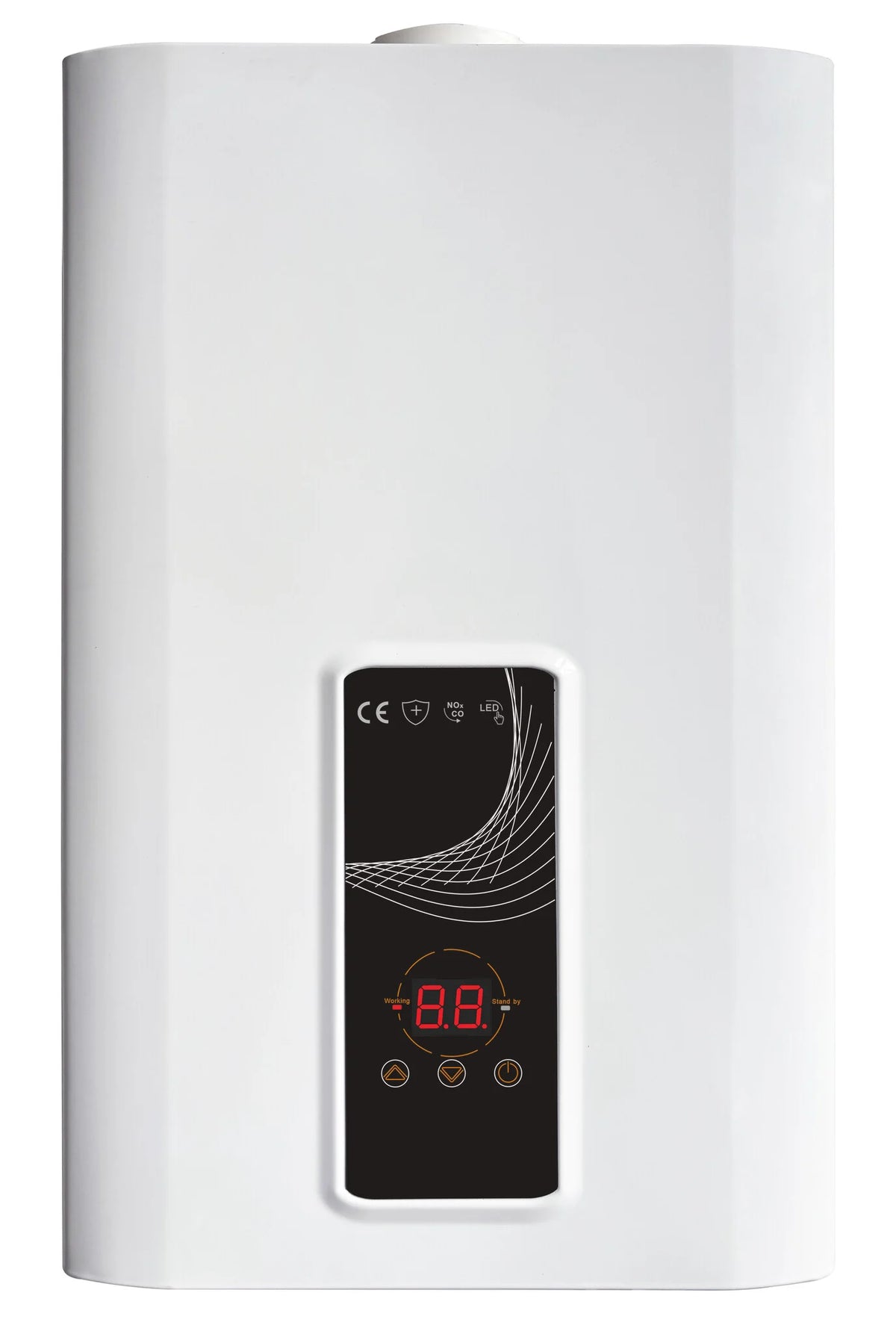 EcoTherm Chauffe-eau électronique 230V numérique 13 L Low NOx propane à chambre étanche