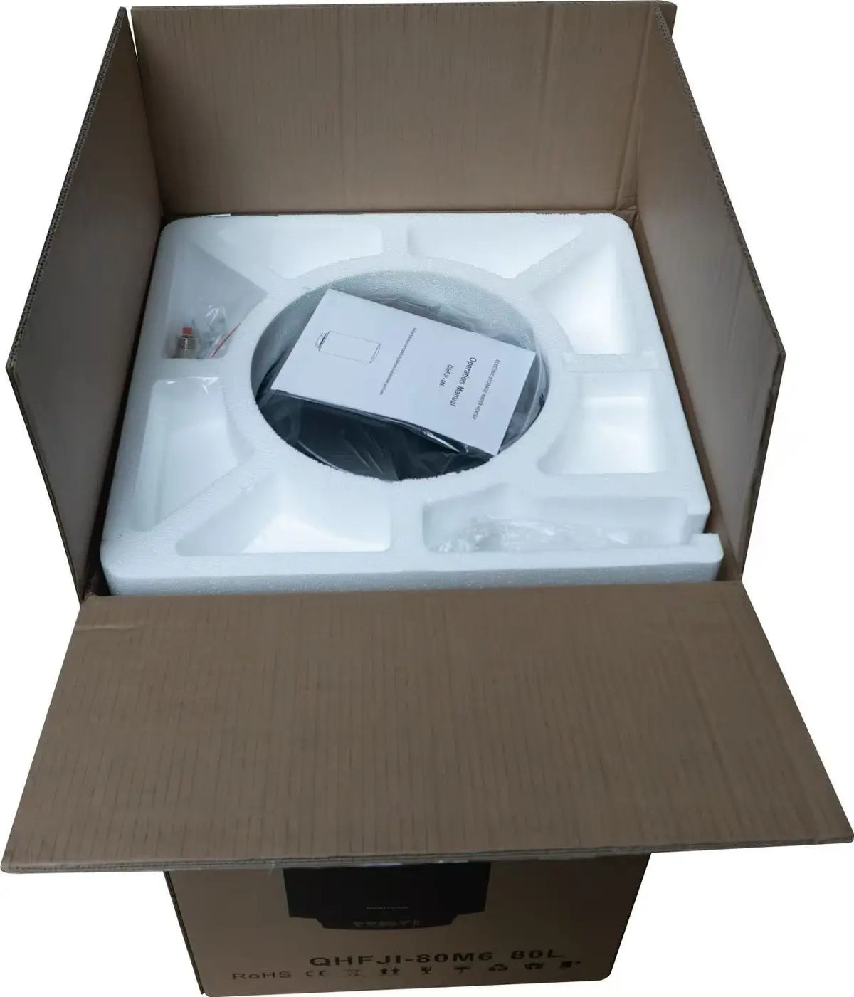 150 Liter QH dual elektrische boiler met digitale bediening