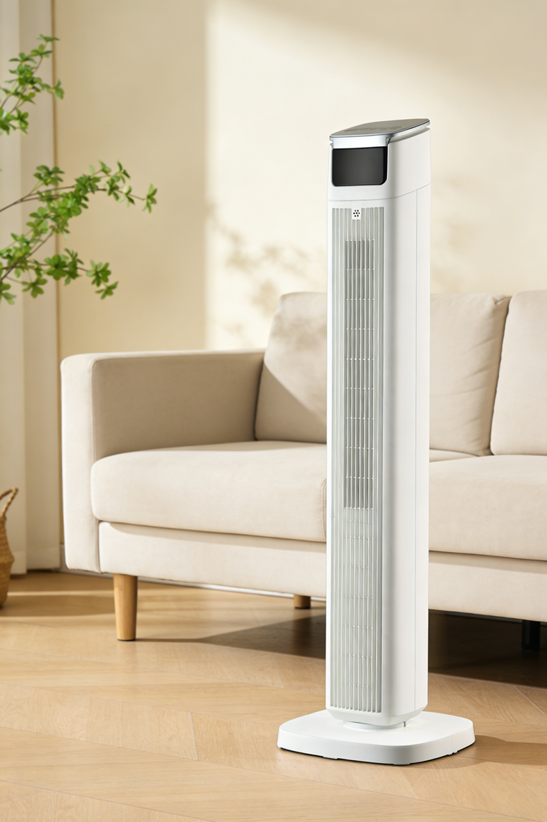 Torenventilator met afstandsbediening en timer