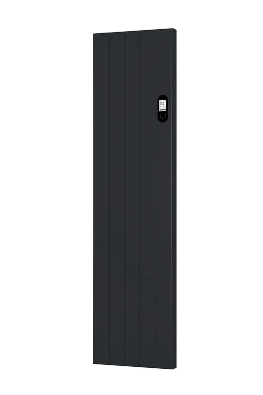 Tweedekans - Quality Heating verticale kachel Civetta black - Zwart