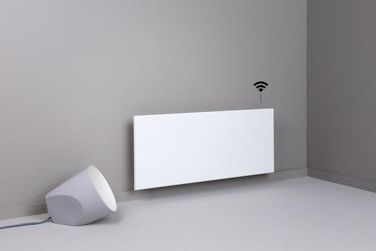 Tweedekans - Quality Heating - Eco Slim Wifi white - Eco Slim - 61,5 x 5 x 40 cm - 1000Watt