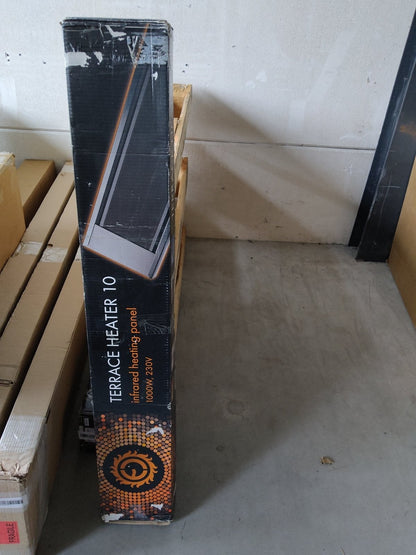 Tweedekans - Infrarood terrasverwarmer Ecosun 1000 - 1500Watt - Infrarood terrasverwarmer Ecosun 1000Watt