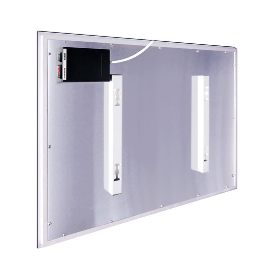 Tweedekans - Spiegel met led verlichting infrarood verwarming 60X100 580Watt - Default