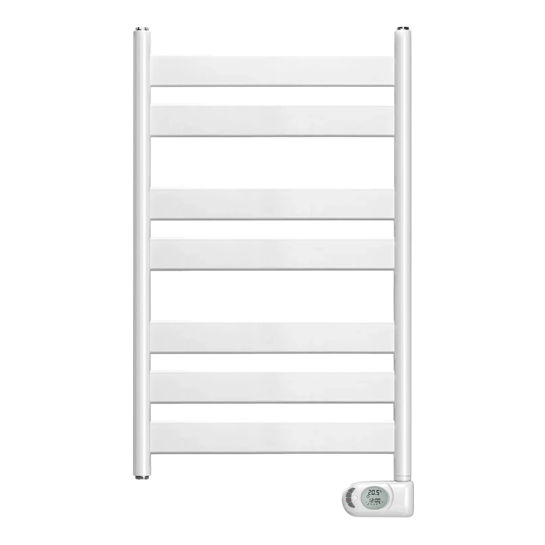 Radiateur porte-serviettes électrique Adax Wave 300 - 750 W Blanc