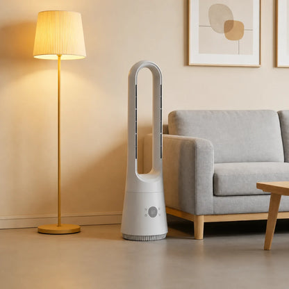 Design ventilator met afstandsbediening, timer en aromafunctie