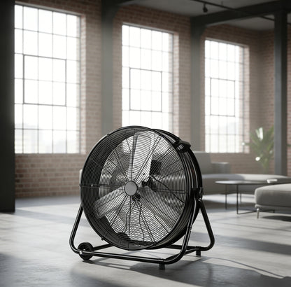 Industriële verrijdbare ventilator 360W – 90 cm