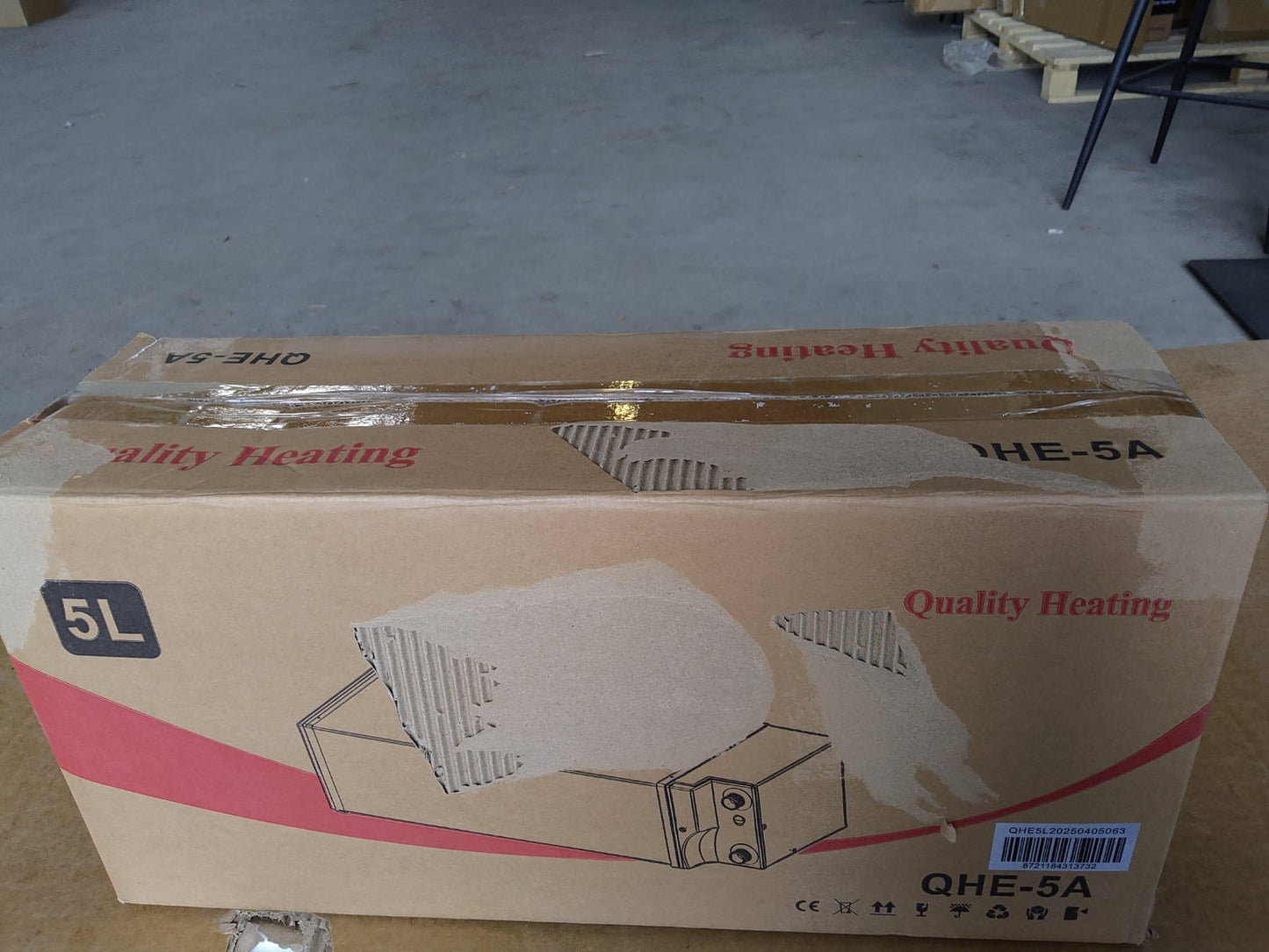 Tweedekans - Plintboiler keukenboiler 5 Liter 2000Watt rvs QH-line - Default