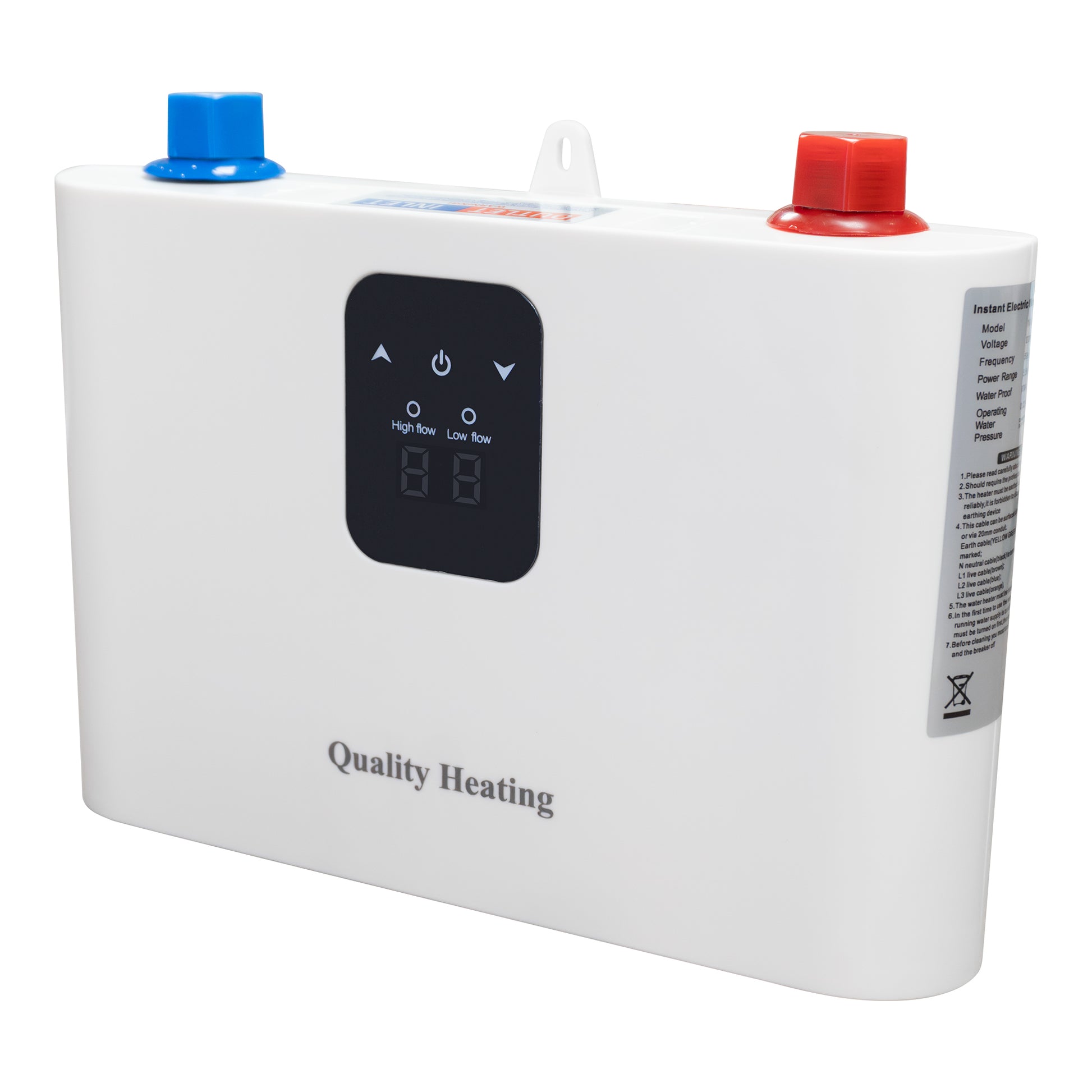 Doorstroomboiler 3,5kw Mini Quality Heating
