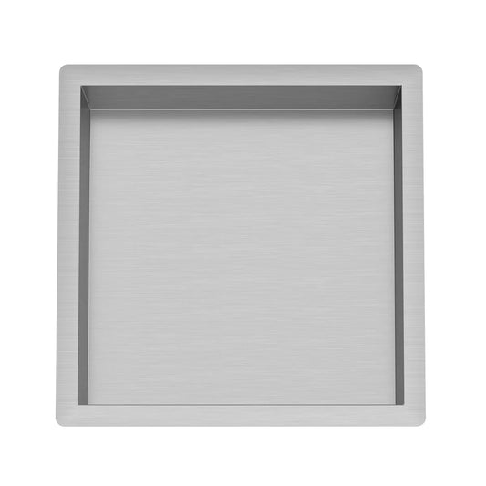 Tweedekans - Badkamer inbouwnis ZenBay RVS - ZenBay 60 x 30 x 10 cm