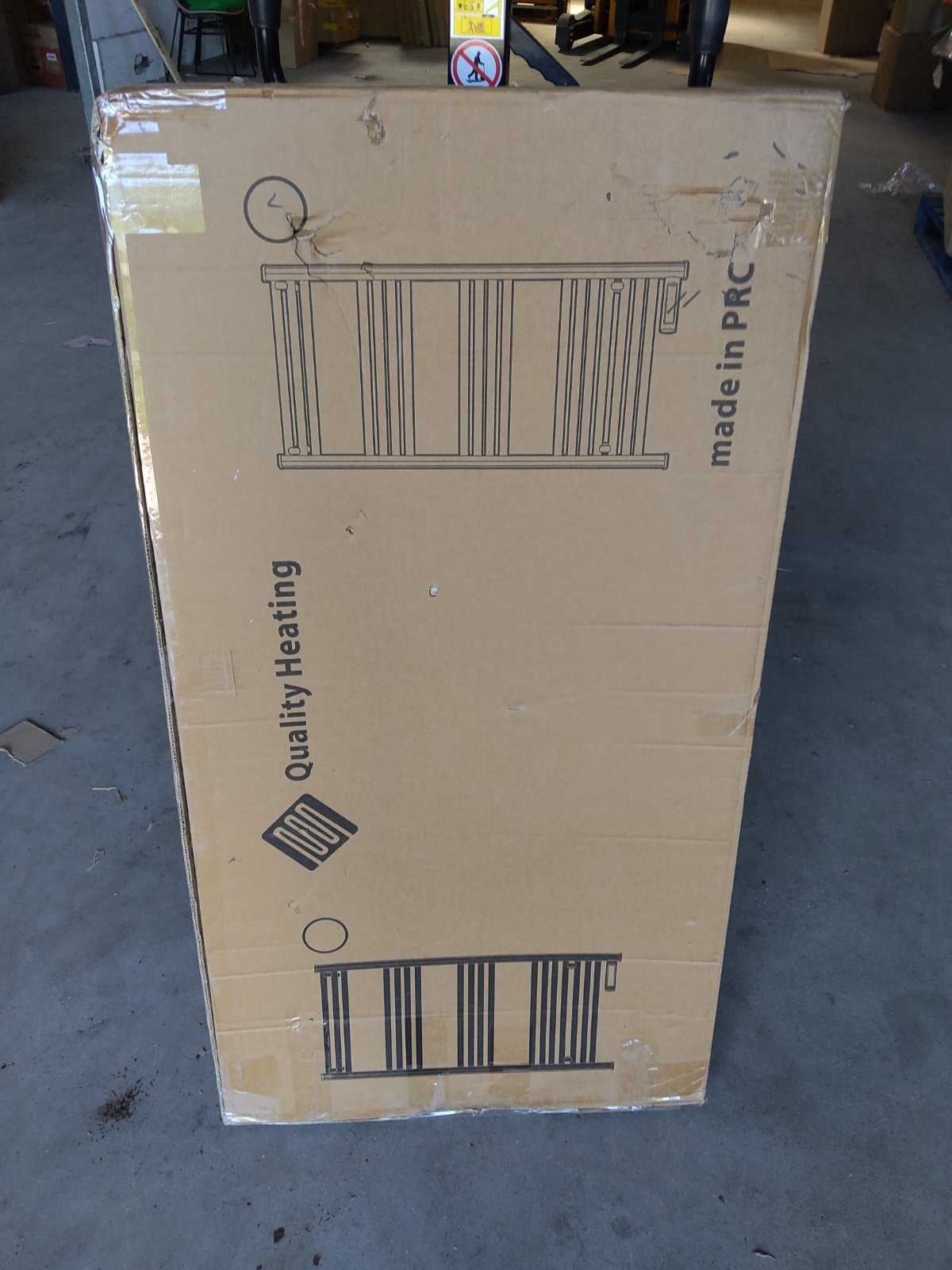 Tweedekans - Slimme elektrische handdoekradiator met digitale bediening white 425Watt - Default