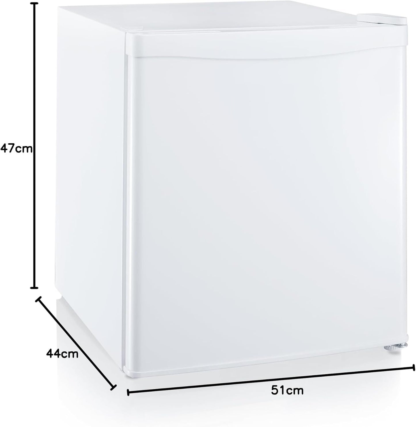 Tweedekans - Nurion Mini Koelkast - 40L - Kleine ijskast - Vrijstaand - Compact - Wit - Default
