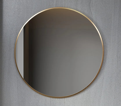 Tweedekans - Spiegel rond 100 cm met koperen frame - Default